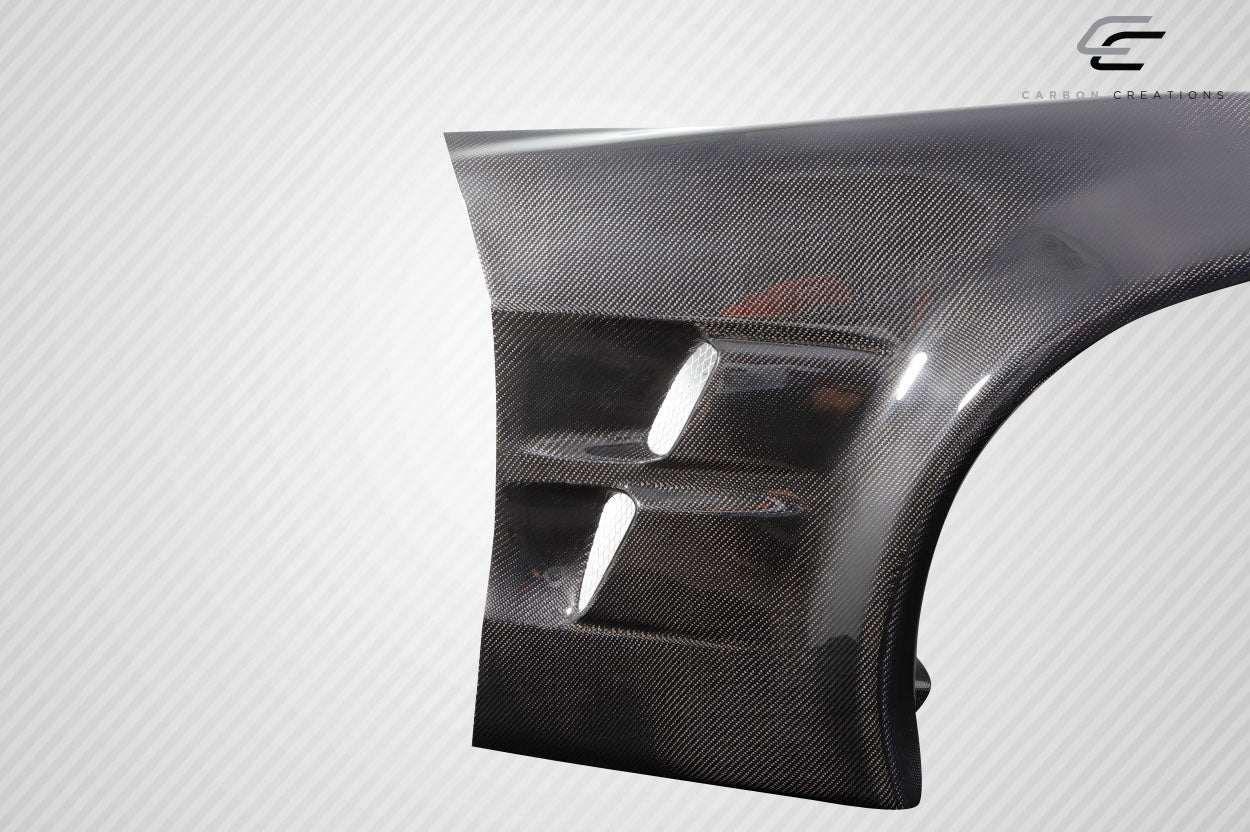 2005-2013 Chevrolet Corvette C6 Carbon Creations ZR2 Front Fenders - 2 Piece